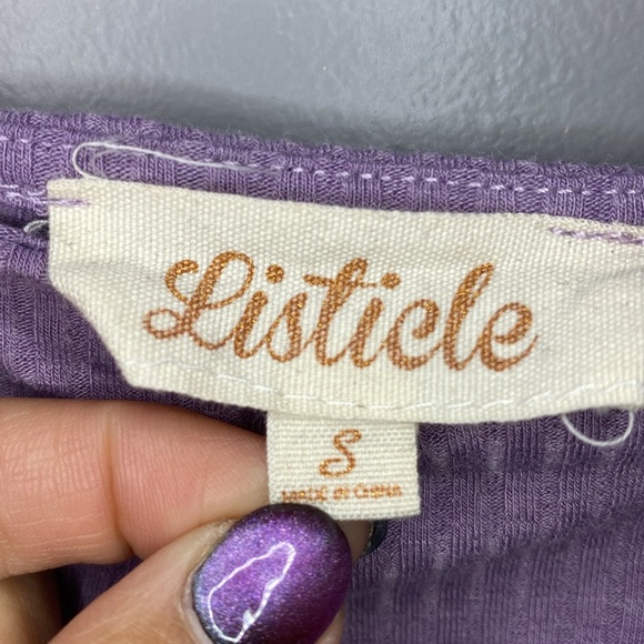 💜 Purple Tank - Small - Picture 3 of 5